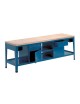 Banco da lavoro piano laminato faggio