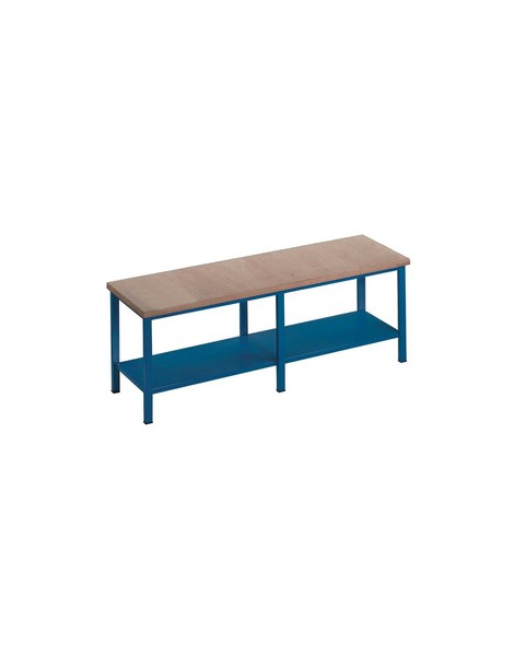 Banco da lavoro cm 250x70, piano faggio