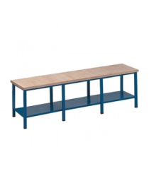 Banco da lavoro piano laminato faggio
