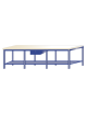 Banco da lavoro piano laminato faggio