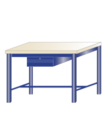 Banco da lavoro piano faggio MULTISTRATO mm 40