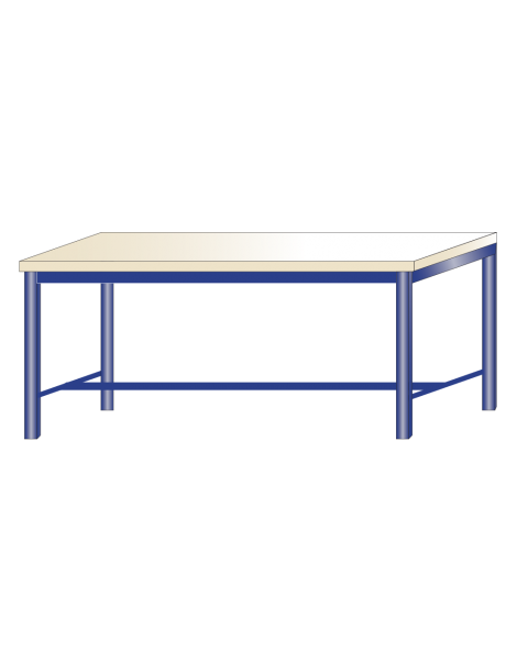 Banco da lavoro piano legno