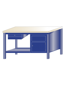 Banco da lavoro piano legno