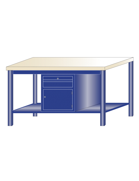 Banco da lavoro piano legno